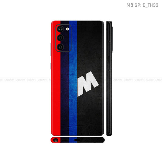 Dán Skin Galaxy Note 20 Series Hình Thương Hiệu | D_TH33