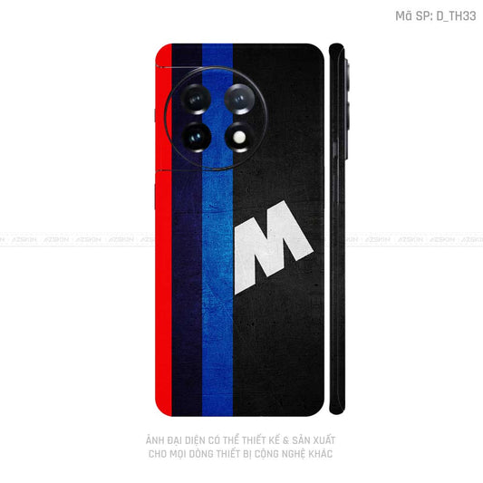 Dán Skin Oneplus 11 Series Hình BMV  | D_TH33