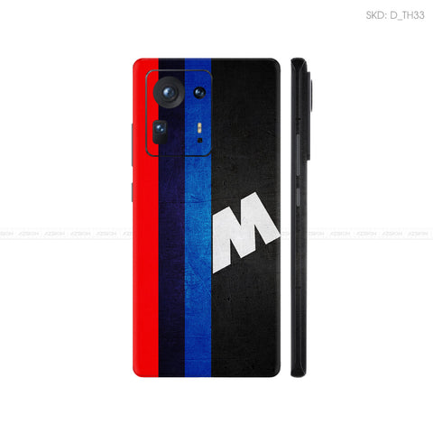 Dán Skin Điện Thoại Xiaomi Mi Mix Series Hình Thương Hiệu | D_TH33