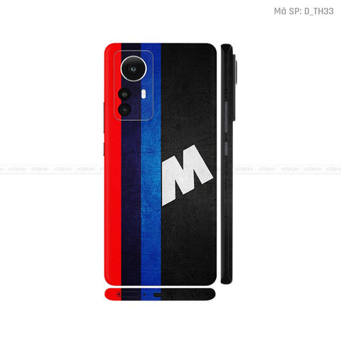 Dán Skin Xiaomi 12 Series Hình Logo - Brand | D_TH33