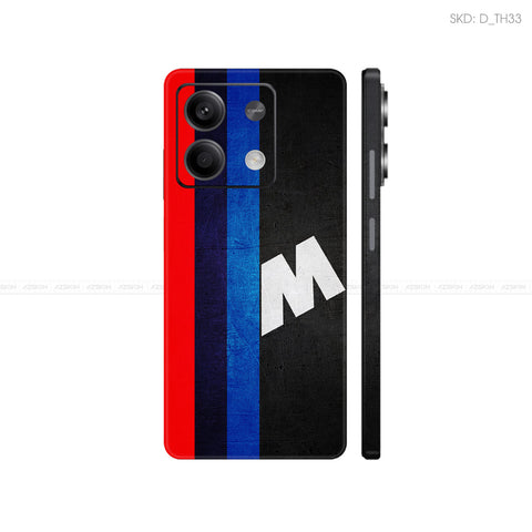 Dán Skin Điện Thoại Xiaomi Redmi 13 Series Hình Thương Hiệu | D_TH33