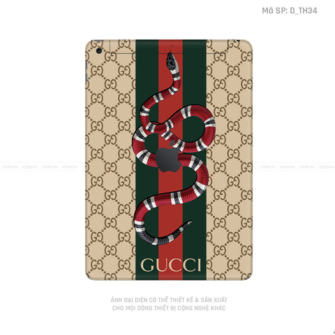 Dán Skin IPad Gen Series Hình Gucci | D_TH34
