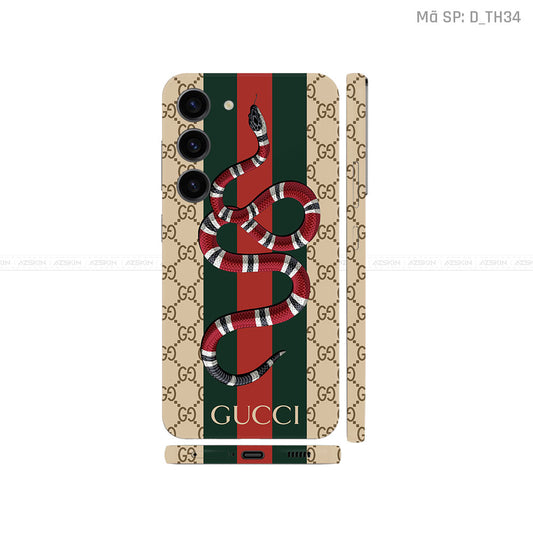 Dán Skin Galaxy S23 Series Hình GUCCI | D_TH34