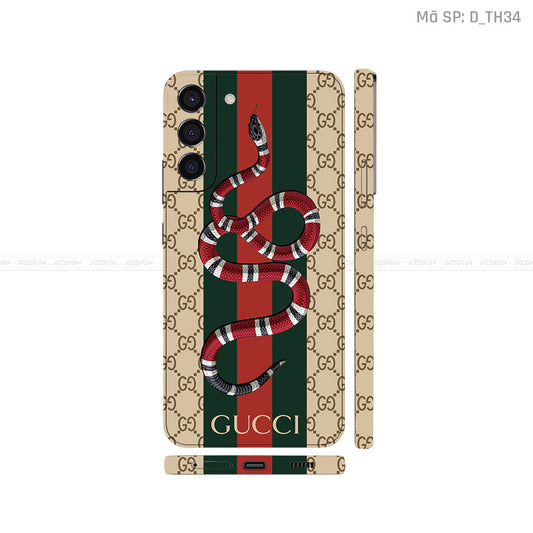Dán Skin Galaxy S22 Series Hình Thương Hiệu | D_TH34