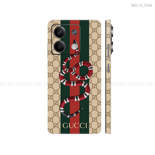 Dán Skin Điện Thoại Xiaomi Redmi 13 Series Hình Thương Hiệu | D_TH34