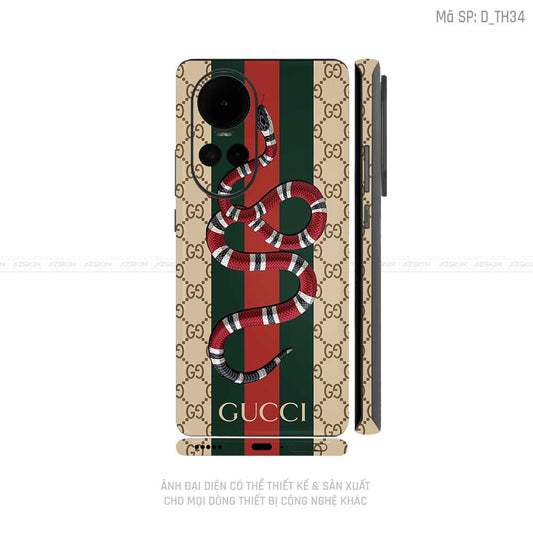 Dán Skin Điện Thoại OPPO Reno Series Hình Thương Hiệu | D_TH34