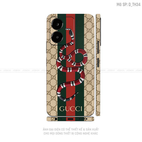 Dán Skin Vivo Y Series Hình Gucci | D_TH34