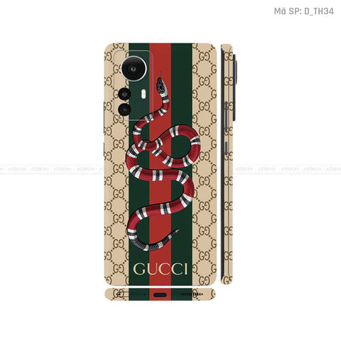 Dán Skin Xiaomi 12 Series Hình Logo - Brand | D_TH34