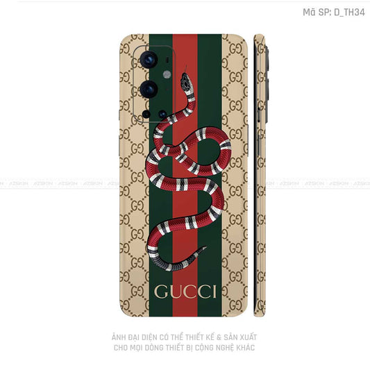 Dán Skin Oneplus 8/9 Series Hình Gucci | D_TH34
