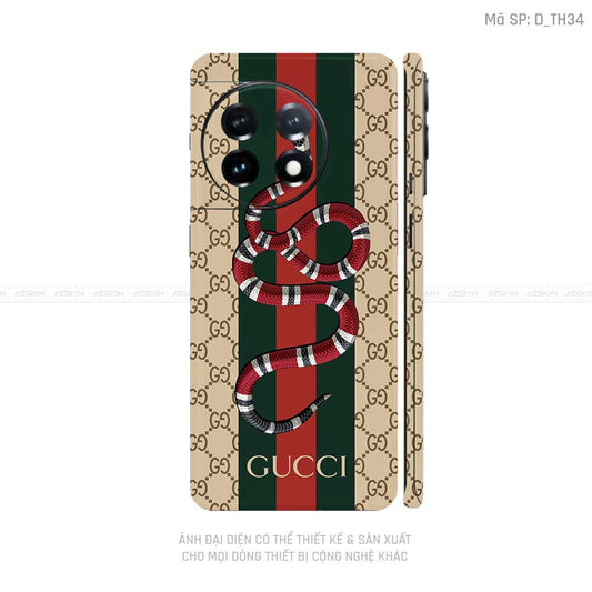 Dán Skin Oneplus 11 Series Hình GUCCI  | D_TH34