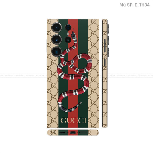 Dán Skin Galaxy S23 Series Hình GUCCI | D_TH34