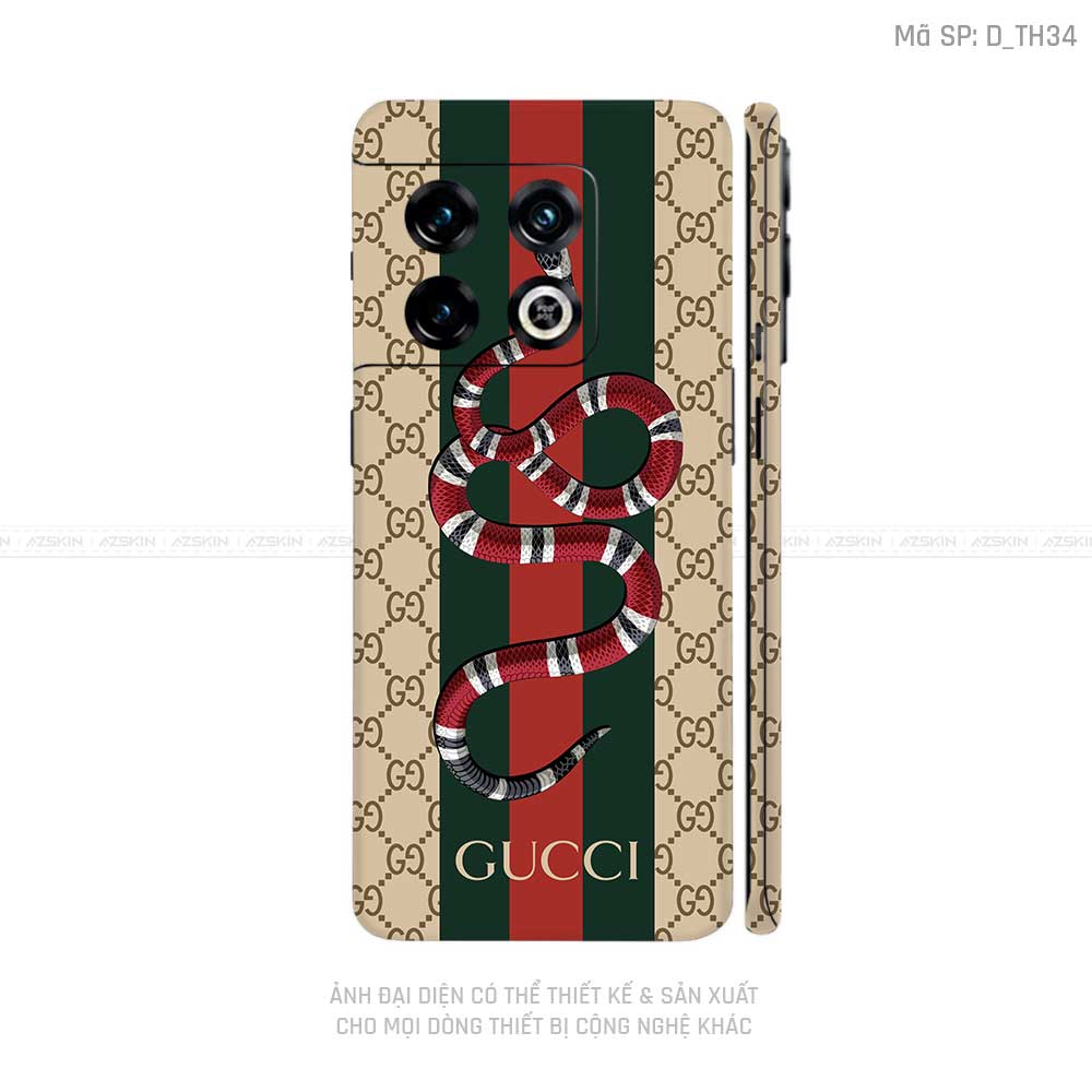 Dán Skin Oneplus 10 Series Hình Gucci | D_TH34