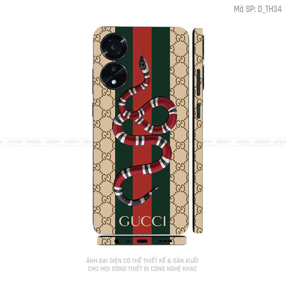 Miếng Dán Skin Điện Thoại OPPO A Series Hình Thương Hiệu | D_TH34