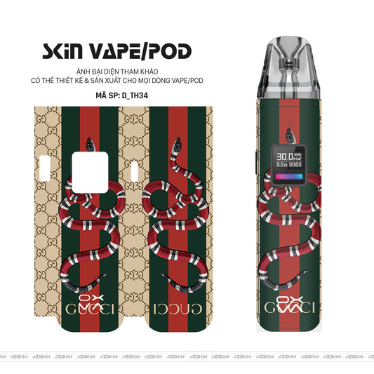 Dán Skin Pod Hình Thương Hiệu | D_TH34