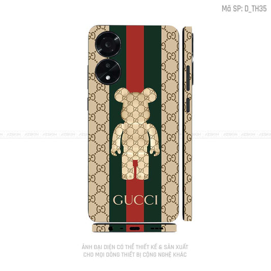 Miếng Dán Skin Điện Thoại OPPO A Series Hình Thương Hiệu | D_TH35