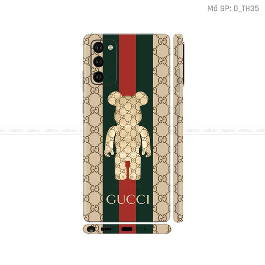 Dán Skin Galaxy Note 20 Series Hình Thương Hiệu | D_TH35