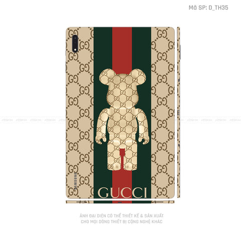 Dán Skin Galaxy Tab S7 Series Hình Gucci | D_TH35