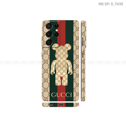 Dán Skin Galaxy S21 Series Hình Gucci | D_TH35
