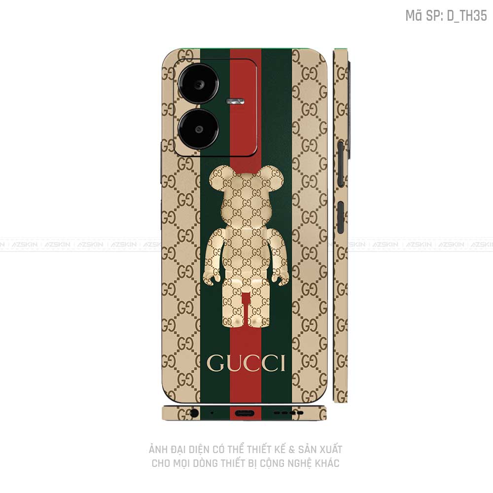 Dán Skin Vivo Y Series Hình Gucci | D_TH35