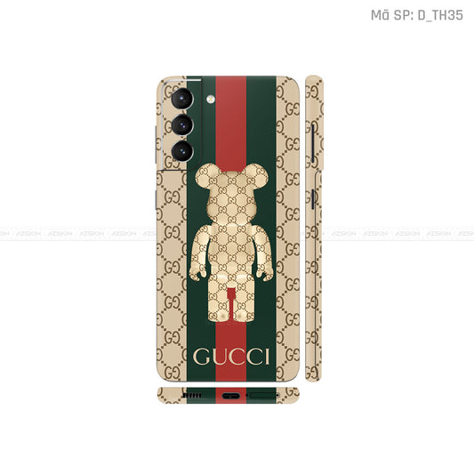 Dán Skin Galaxy S21 Series Hình Gucci | D_TH35