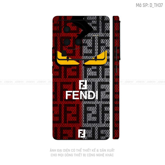 Dán Skin Vivo X Series Hình Fendi | D_TH37