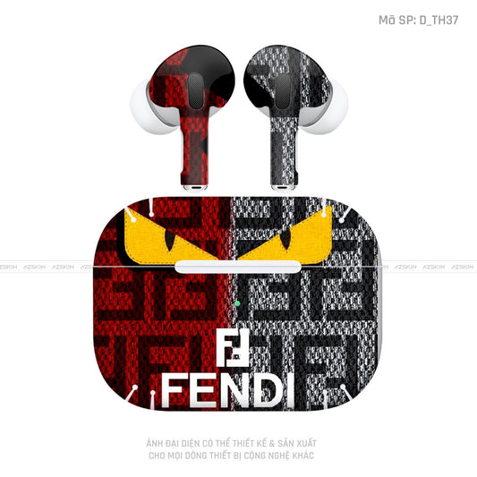 Dán Skin Tai Nghe Airpod 3 Hình Fendy | D_TH37