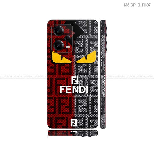 Dán Skin Xiaomi Redmi Note 12 Series Hình Thương Hiệu | D_TH37
