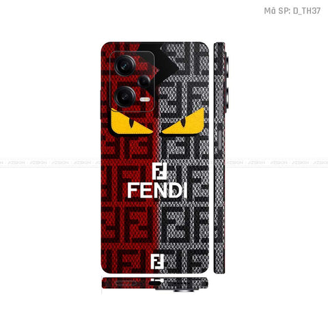 Dán Skin Xiaomi Redmi Note 12 Series Hình Thương Hiệu | D_TH37