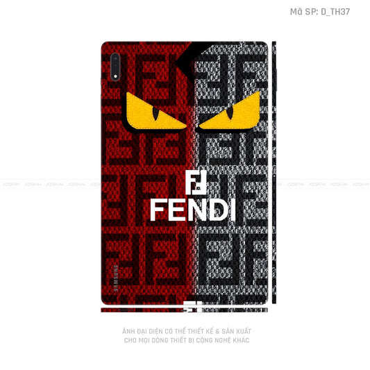Dán Skin Galaxy Tab S8 Series Hình Fendi | D_TH37