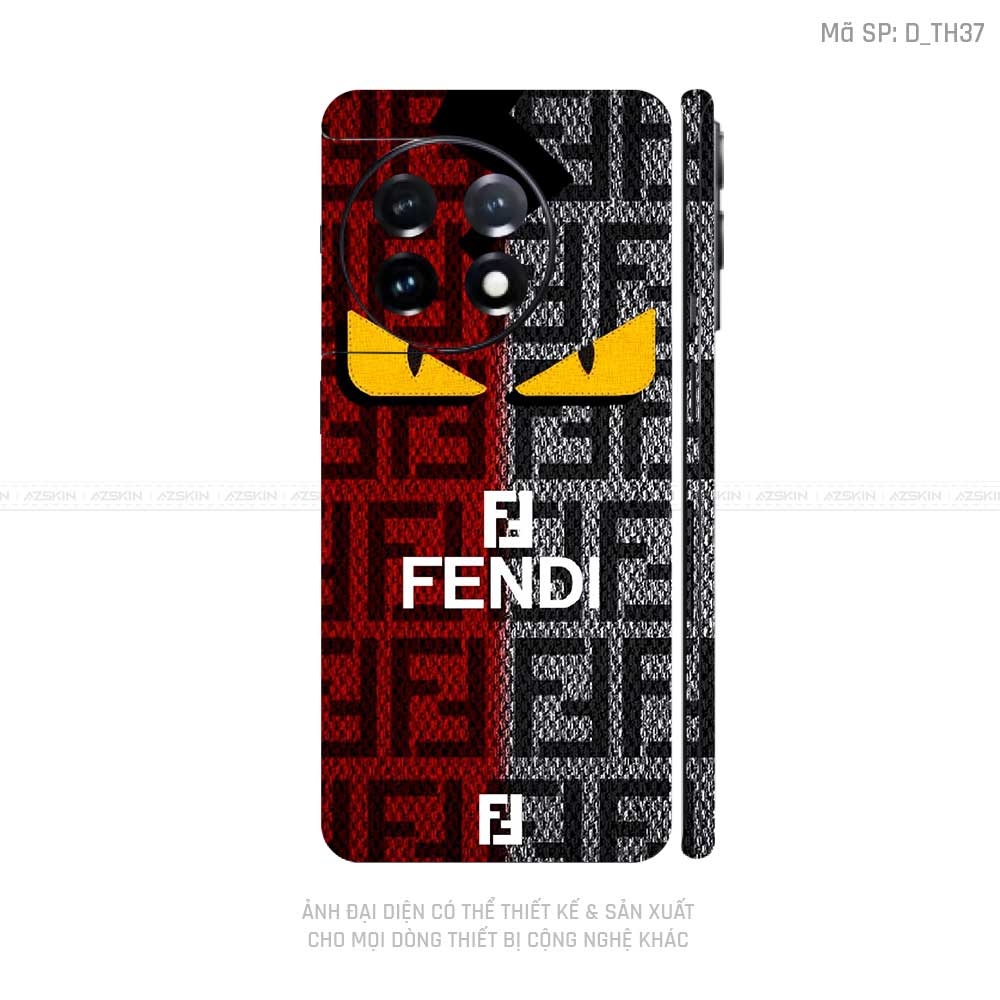 Dán Skin Oneplus 11 Series Hình FENDI  | D_TH37