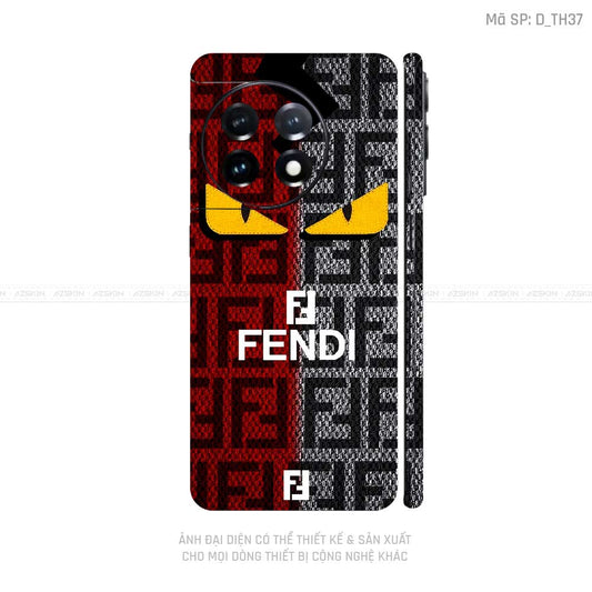 Dán Skin Oneplus 11 Series Hình FENDI  | D_TH37