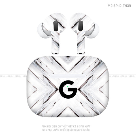 Dán Skin Tai Nghe Airpod Pro/ Pro 2 Hình Logo Google | D_TH39