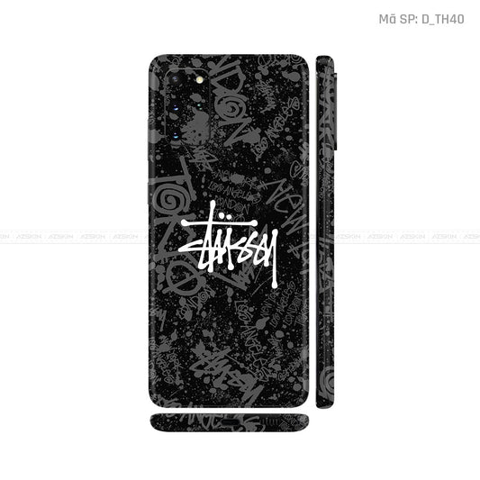 Dán Skin Galaxy S20 Series Hình Stussy | D_TH40