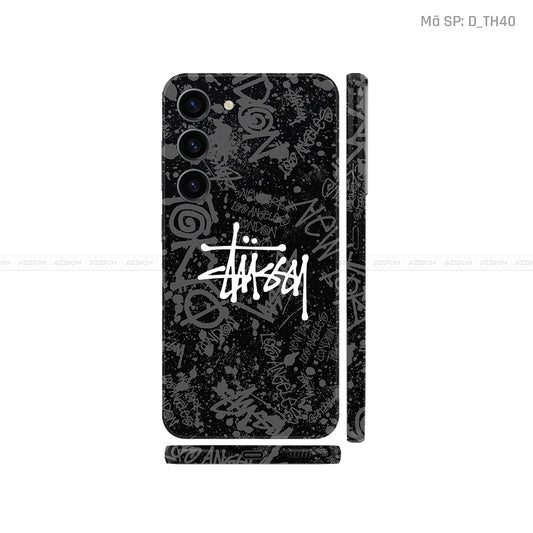 Dán Skin Galaxy S23 Series Hình Stussy | D_TH40