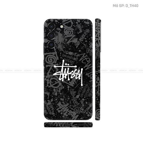 Dán Skin Galaxy S22 Series Hình Stussy | D_TH40