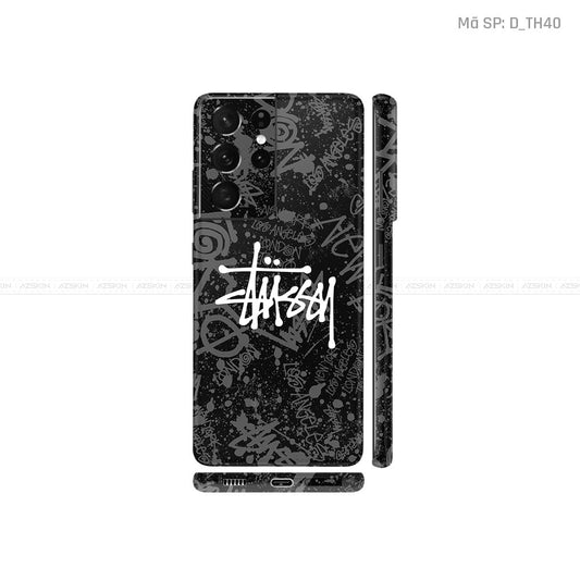 Dán Skin Galaxy S21 Series Hình Stussy | D_TH40