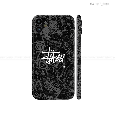 Dán Skin IPhone 11 Series Hình Thương Hiệu Stussy | D_TH40