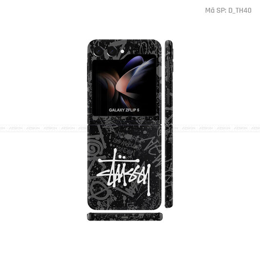 Dán Skin Galaxy Z Flip 7 Hình Stussy | D_TH40