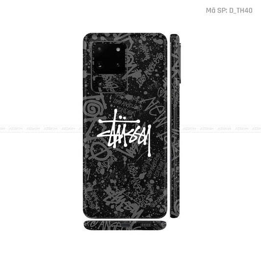 Dán Skin Galaxy S20 Series Hình Stussy | D_TH40