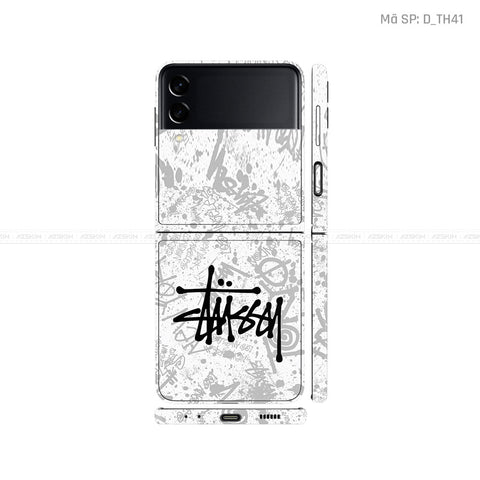 Dán Skin Galaxy Zflip4 Hình Stussy | D_TH41