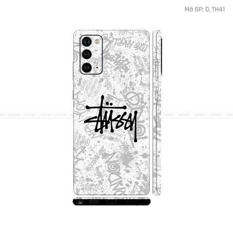 Dán Skin Galaxy Note 20 Series Hình Stussy | D_TH41