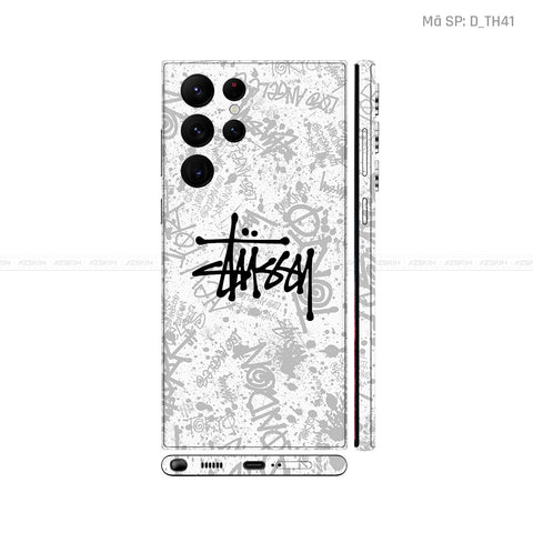 Dán Skin Galaxy S22 Series Hình Stussy | D_TH41