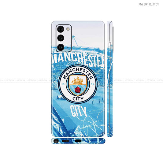 Dán Skin Galaxy Note 20 Series Hình Thể Thao Man City | D_TT01
