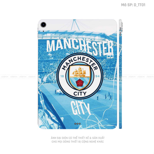Dán Skin IPad Mini Series Hình CLB Manchester City | D_TT01