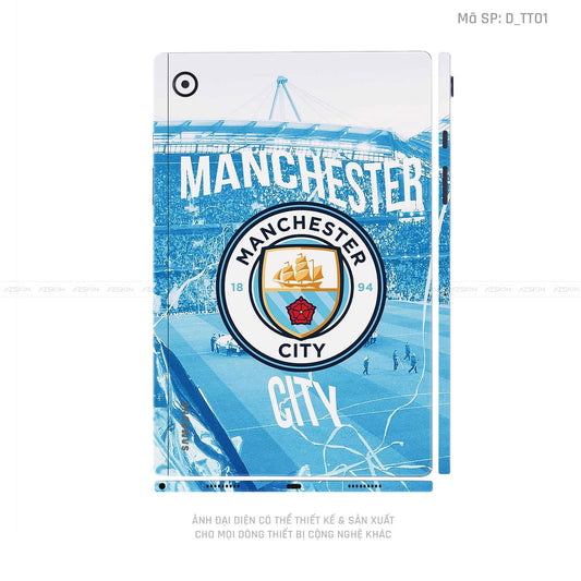 Dán Skin Galaxy Tab A Series Hình Manchester City | D_TT01