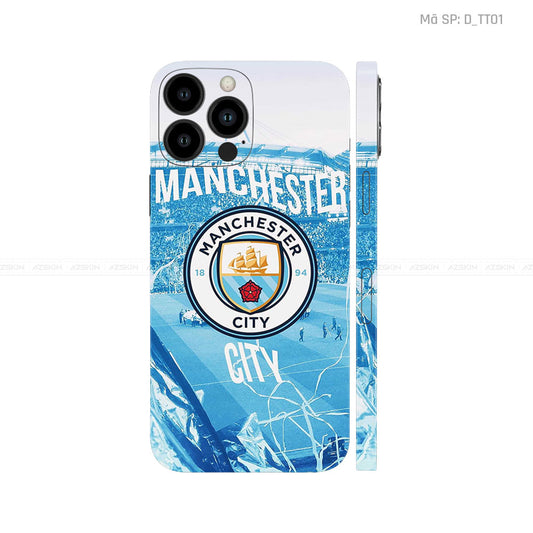 Dán Skin IPhone 12 Series Hình Manchester City | D_TT01
