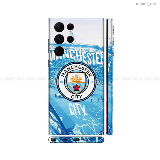 Dán Skin Galaxy S22 Series Hình Manchester City | D_TT01