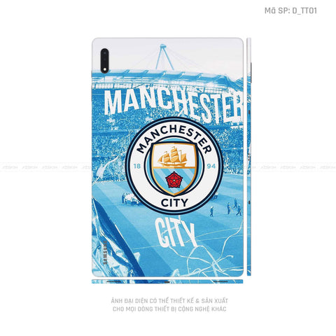 Dán Skin Galaxy Tab S9 Series Hình CLB Manchester City | D_TT01