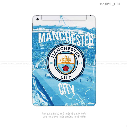Dán Skin IPad Gen Series Hình Man City | D_TT01