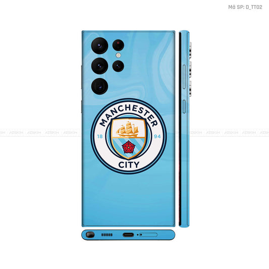 Dán Skin Galaxy S22 Series Hình Manchester City | D_TT02